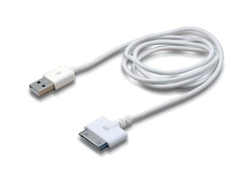 Conceptronic CUSBCAR2ASET Apple Cable with Car Tablet Charger [2A]