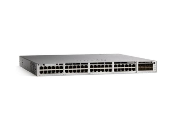 Cisco Catalyst C9300-48UXM-A, Hallittu, L2/L3, 10G Ethernet (100/1000/10000), Power over Ethernet -tuki, Telineasennus, 1U