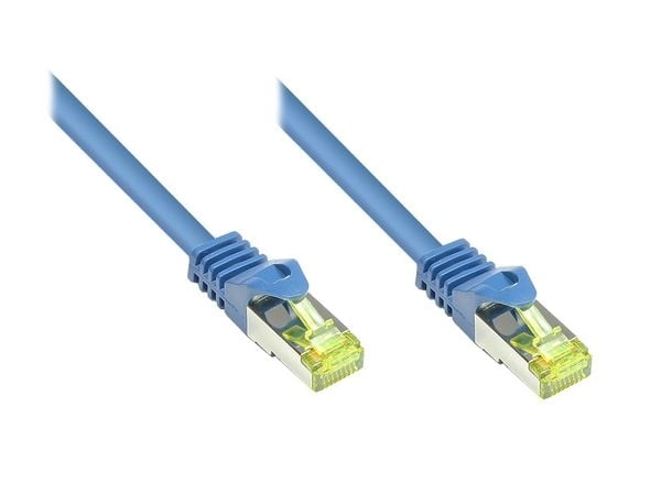 Alcasa 1.5m Cat7 RJ-45, 1.5 m, Cat7, S/FTP (S-STP), RJ-45, RJ-45, RJ-45, sininen