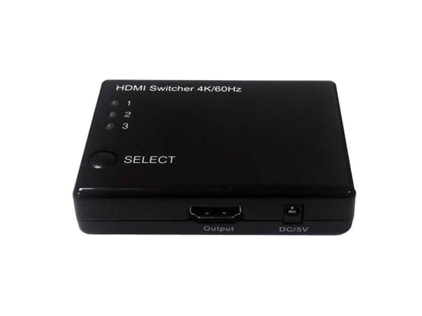 ROLINE 14013575, HDMI, Sort, 480p, 720p, 1080i, 2160p, 3840 x 2160 piksler, 5 V, 1 A