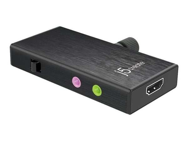j5create JVA02 Live Capture UVC HDMI to USB Video Capture - Videofangstadapter - USB 3.1 Gen 1
