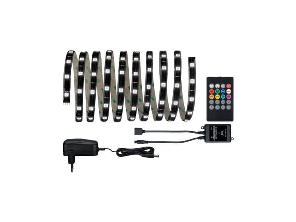 Paulmann 709.56, Universale lysstriper, Ambience, Innendørs, Sort, Plast, II