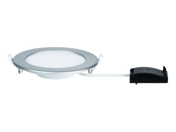 Paulmann 920.74, Innsunket spotlight, 1 ampuller, LED, 2700 K, 780 lm, Kromfarget