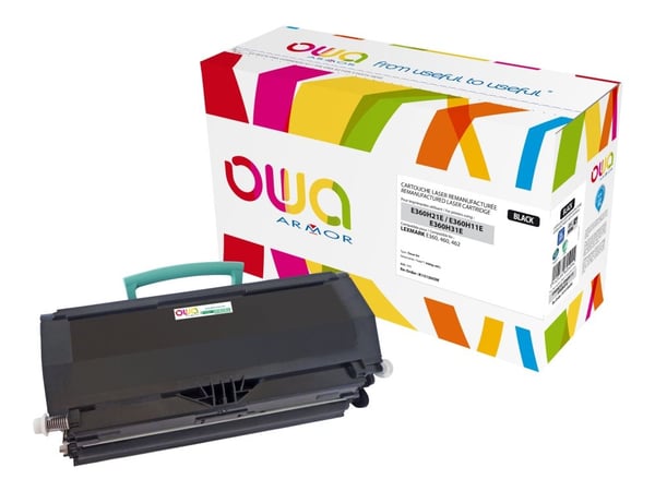 OWA - Sort - kompatibel - Genprodusent - tonerpatron (alternativ til: Lexmark E360H11E, Lexmark E360H21E, Lexmark E360H31E) - for Lexmark E360d, E3...
