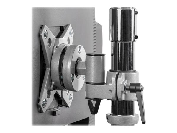 StarTech.com ARMDUOVS, Vapaasti seisova, 16 kg, 33 cm (13"), 68,6 cm (27"), 100 x 100 mm, Musta, Hopea