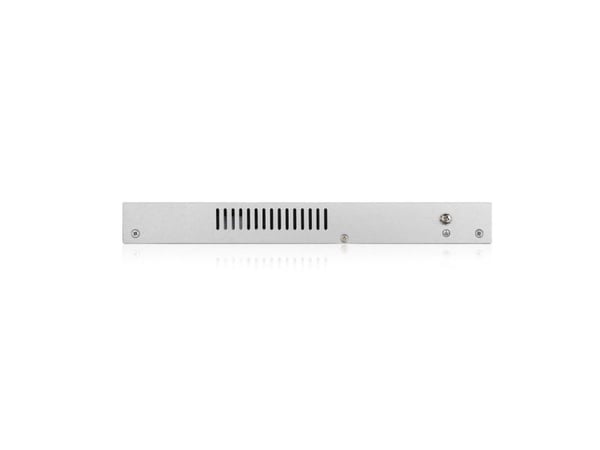 Zyxel GS1008HP - Switch - 8 x 10/100/1000 (PoE+) - veggmonterbar, stasjonær - PoE+ (60 W)