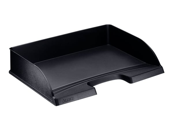 Leitz Plus - Brevbakke - for A4 (210 x 297 mm) - landskap - svart