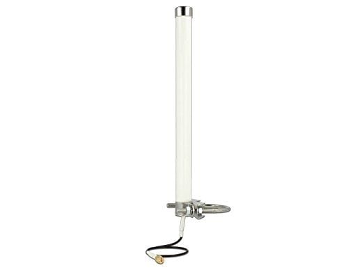 Delock - Antenne - 27 cm - Smart Home - 6 dBi - rundtstrålende - utendørs, stangmontering, innendørs - hvit