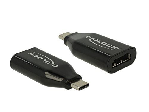 Delock - Ekstern videoadapter - Parade PS176 - USB-C 3.1 - HDMI - svart