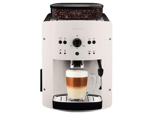 Krups EA8105, Espressomaskin, 1,6 l, Kaffe bønner, Innebygd kaffekvern, 1450 W, Hvit