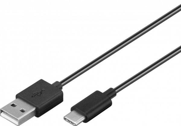 Goobay 45735, 1 m, USB A, USB C, USB 2.0, 480 Mbit/s, Lajittelu