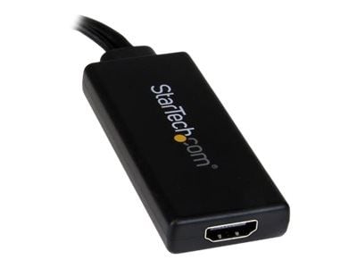 StarTech.com VGA till HDMI-adapter med USB-audio & -ström – bärbar VGA till HDMI-konverterare – 1080p - Adapterkabel - HD-15 (VGA), USB typ B hane ...