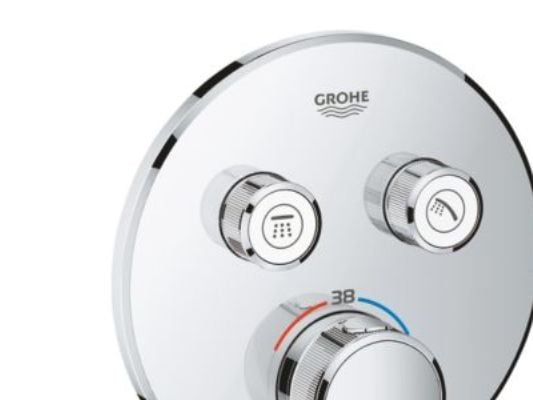 GROHE Grohtherm Smartcontrol Termostat til indbygning med to ventiler - 29119000