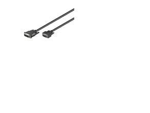 MicroConnect - VGA-kabel - DVI-I (hann) til HD-15 (VGA) (hann) - 3 m
