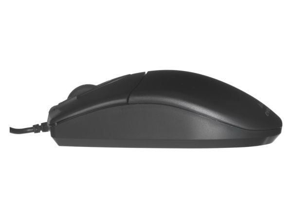A4Tech OP-620D, Molempikätinen, Optinen, USB A-tyyppi, 800 DPI, musta