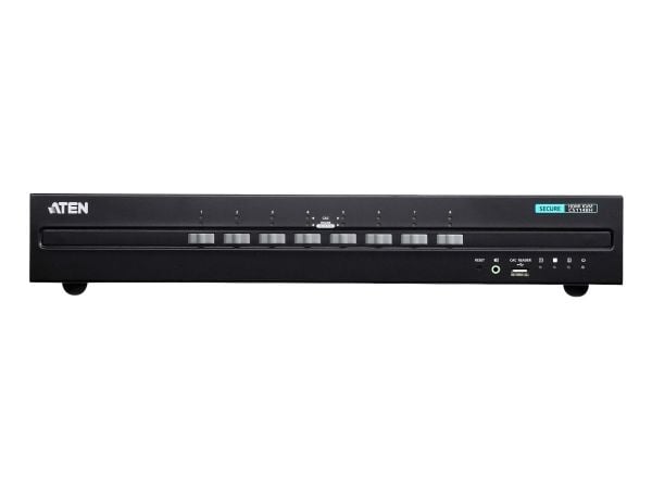ATEN CS1148H, 3840 x 2160 pikseliä, 4K Ultra HD, 5,9 W, Musta
