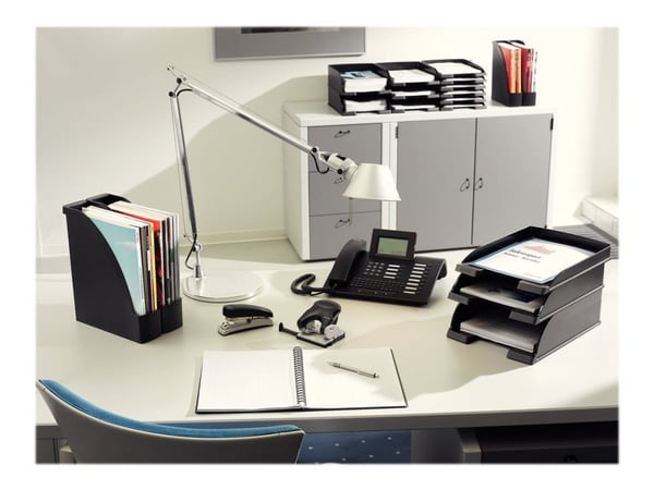 Leitz Plus Slim - Brevbakke - for A4 (210 x 297 mm) - svart