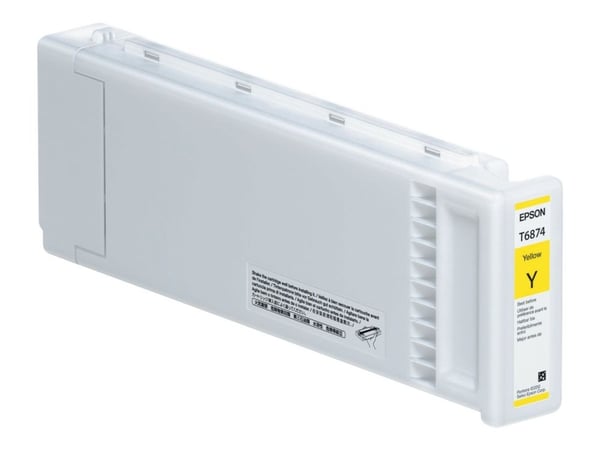 Epson Yksittäispakkaus, UltraChrome GS2 keltainen T687400 (700 ml), Väriainepohjainen muste, 700 ml, 1 kpl