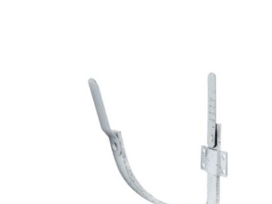 konsoljern 333 mm, - t.1/4-rund færdiglavet arkitektrende