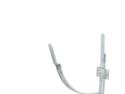 konsoljern 333 mm, - t.1/4-rund hjemmelavet arkitektrende
