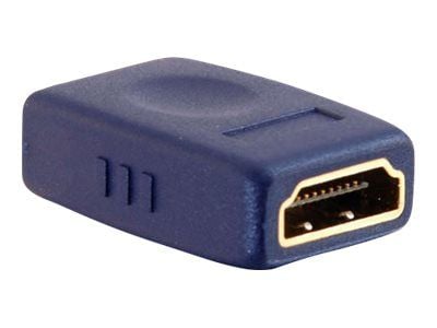 C2G Velocity HDMI Coupler - HDMI-kobler - HDMI hunn til HDMI hunn - blå
