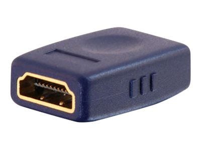 C2G Velocity HDMI Coupler - HDMI-kobler - HDMI hunn til HDMI hunn - blå