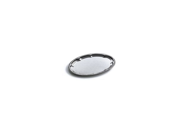Serveringsfat 34x46 cm oval silverplåt, st.