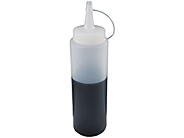 Plastflaske 200 ml Ø5x18 cm med Tud/Skruelåg Klar (stk.)