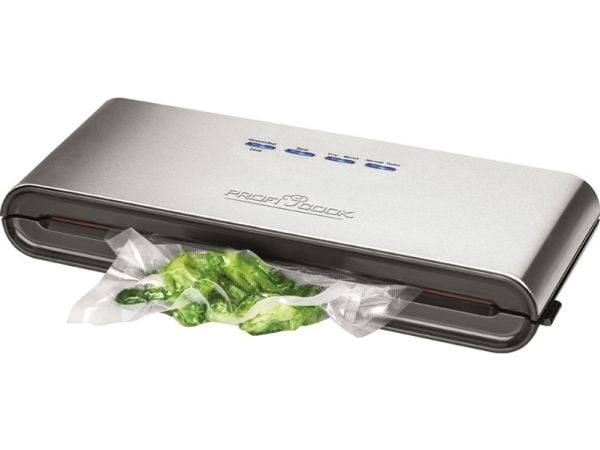 ProfiCook PC-VK 1080 - Vakuumposeforsegler - 120 W - rustfritt stål / svart