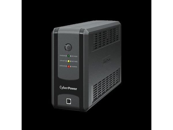 CyberPower UT Series UT850EG-FR - UPS - AC 230 V - 425 watt - 850 VA - enkeltfase - USB - utgangskontakter: 3 - Frankrike - svart