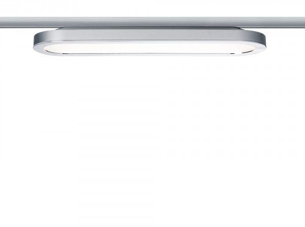 Paulmann 953.19, Spotlight på skinne, 1 ampuller, LED, 2700 K, 480 lm, Kromfarget