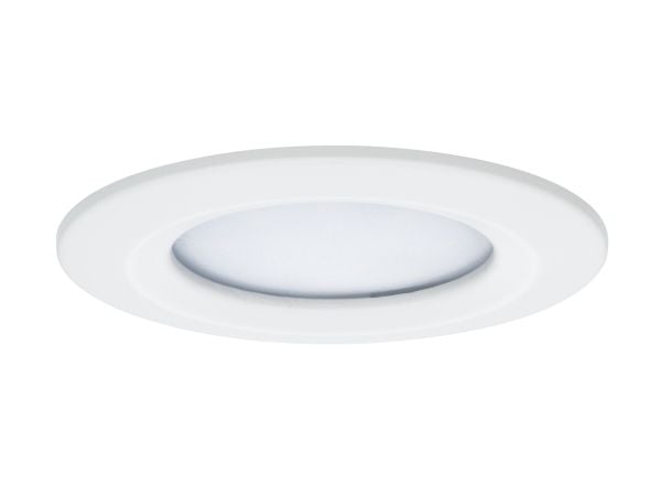 Paulmann 938.70, Innsunket spotlight, 1 ampuller, LED, 2700 K, 425 lm, Hvit