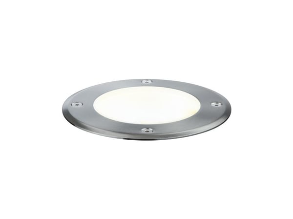 Paulmann Plug & Shine FLOOR bakkelys, justerbar, 20 grader. 6W 3000K 428lm IP67 24V sølv / metall