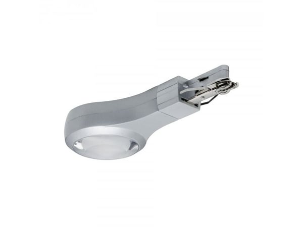 Paulmann 954.79, Spotlight på skinne, 1 ampuller, LED, 2700 K, 420 lm, Kromfarget