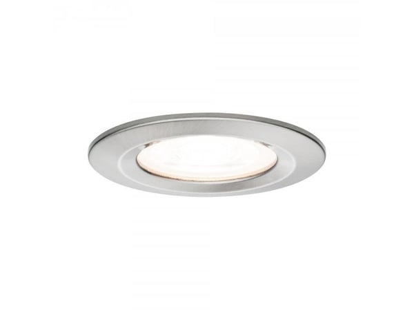 Paulmann 934.39, Indbygget lysplade, GU10, 1 pære(r ), LED, 2700 K, Metallic