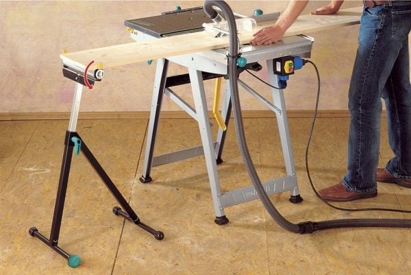 wolfcraft GmbH 6119973, Bærbar arbeidsbenk, Sort, 60 kg, 640 - 1000 mm, 3,9 kg, 1 stykker