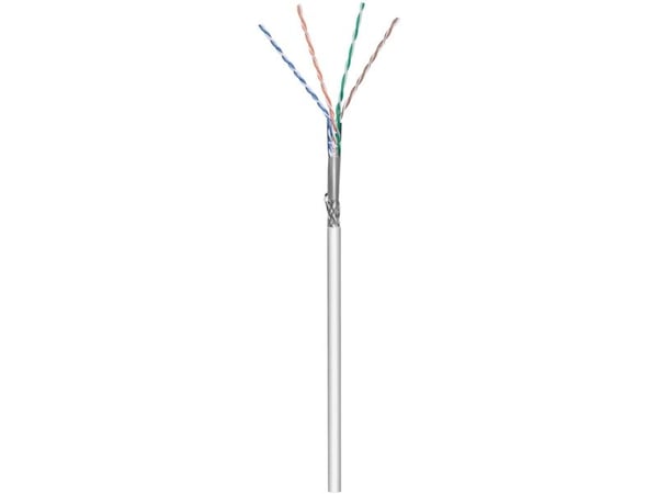 Goobay CAT 5 SOLID SFTP harmaa CCA 100m, 100 m, 100 m