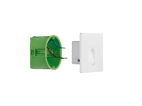 Paulmann 929.22, Nedtryckbar spotlight, LED, 50 LM, Vit