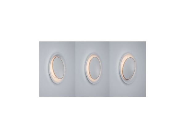 Paulmann 929.26, Innsunket spotlight, LED, 30 lm, Rosegull, Hvit