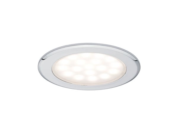Paulmann 999.20, Innsunket spotlight, LED, 2,5 W, 3000 K, 225 lm, Kromfarget