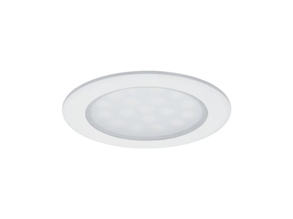 Paulmann 999.21, Innfelt lyspanel, LED, 2,5 W, 3000 K, 225 lm, Hvit