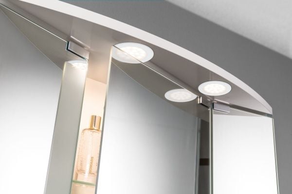 Paulmann 999.21, Innfelt lyspanel, LED, 2,5 W, 3000 K, 225 lm, Hvit
