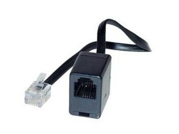 S/CONN maximum connectivity 70226-, 6 m, RJ-11, RJ-11, Hankjønn, Hunkjønn, Svart