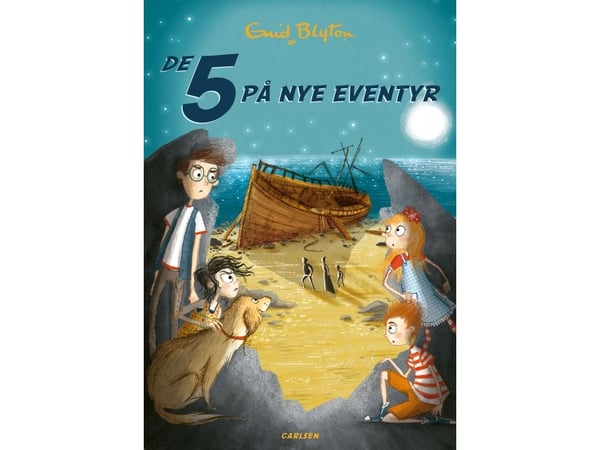 De 5 (3) - De 5 på nye eventyr | Enid Blyton | Språk: Dansk