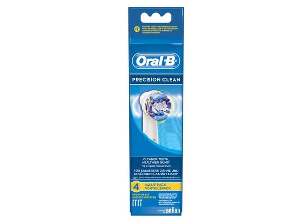 Oral-B - Utskiftningsbørstehodesett - for tannbørste - hvit