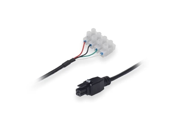 Teltonika PR2FK20M - Powercable - for 4-pin power (3 mm hight) - 2 m. Teltonika RUT200, 240, 241, 300, 360, 901, 950, 951, 955, 956. TCR100, RUTX08...