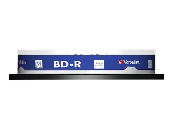 Verbatim M-Disc 4x, 25 GB, BD-R, Akseli, 10 kpl