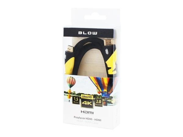 Blow HDMI - HDMI-kabel 1,5m svart (92-654#)