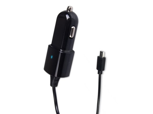 MicroUSB 1A bil-lader (med kabel) LIBOX LB0086