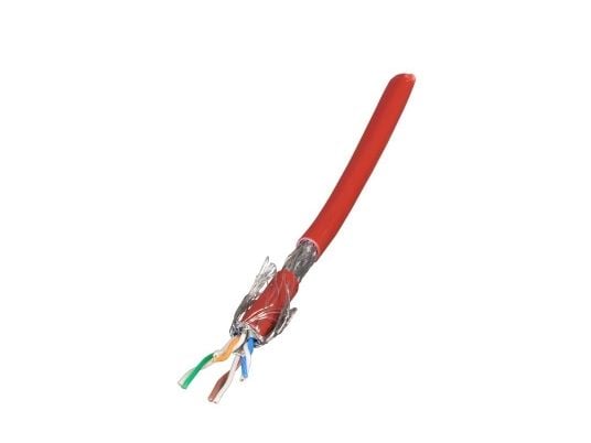EFB Elektronik MK7104.100R, 100 m, Cat7, S/FTP (S-STP), Rød